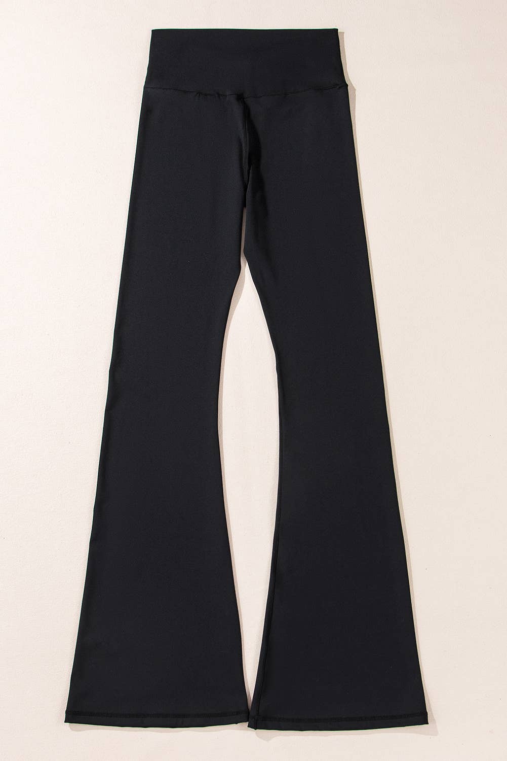 V Crossover High Waist Flared Leggings