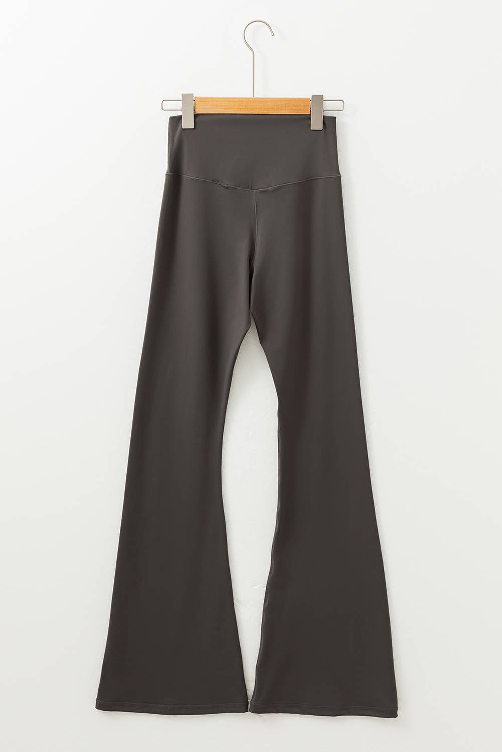 V Crossover High Waist Flared Leggings