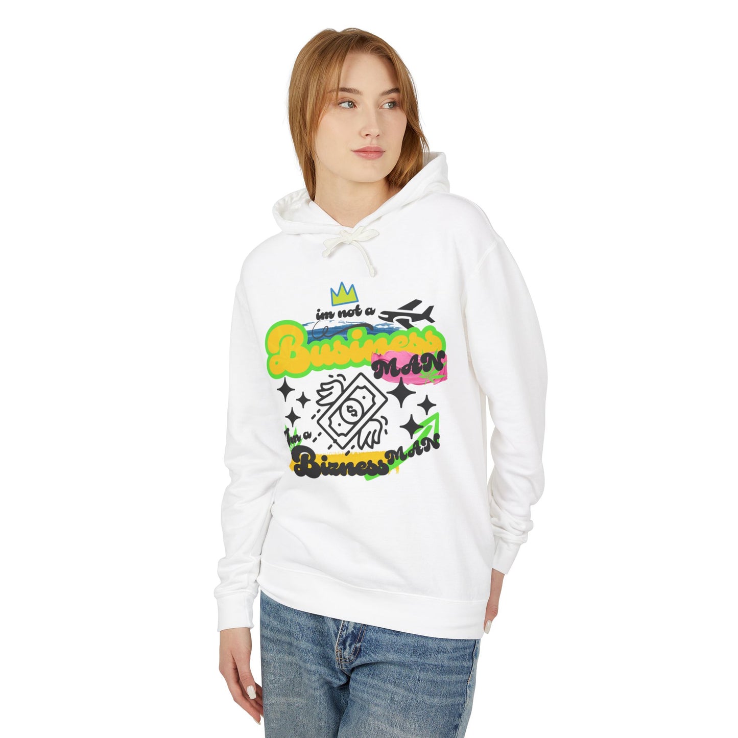 Unisex Lightweight Hooded Sweatshirt