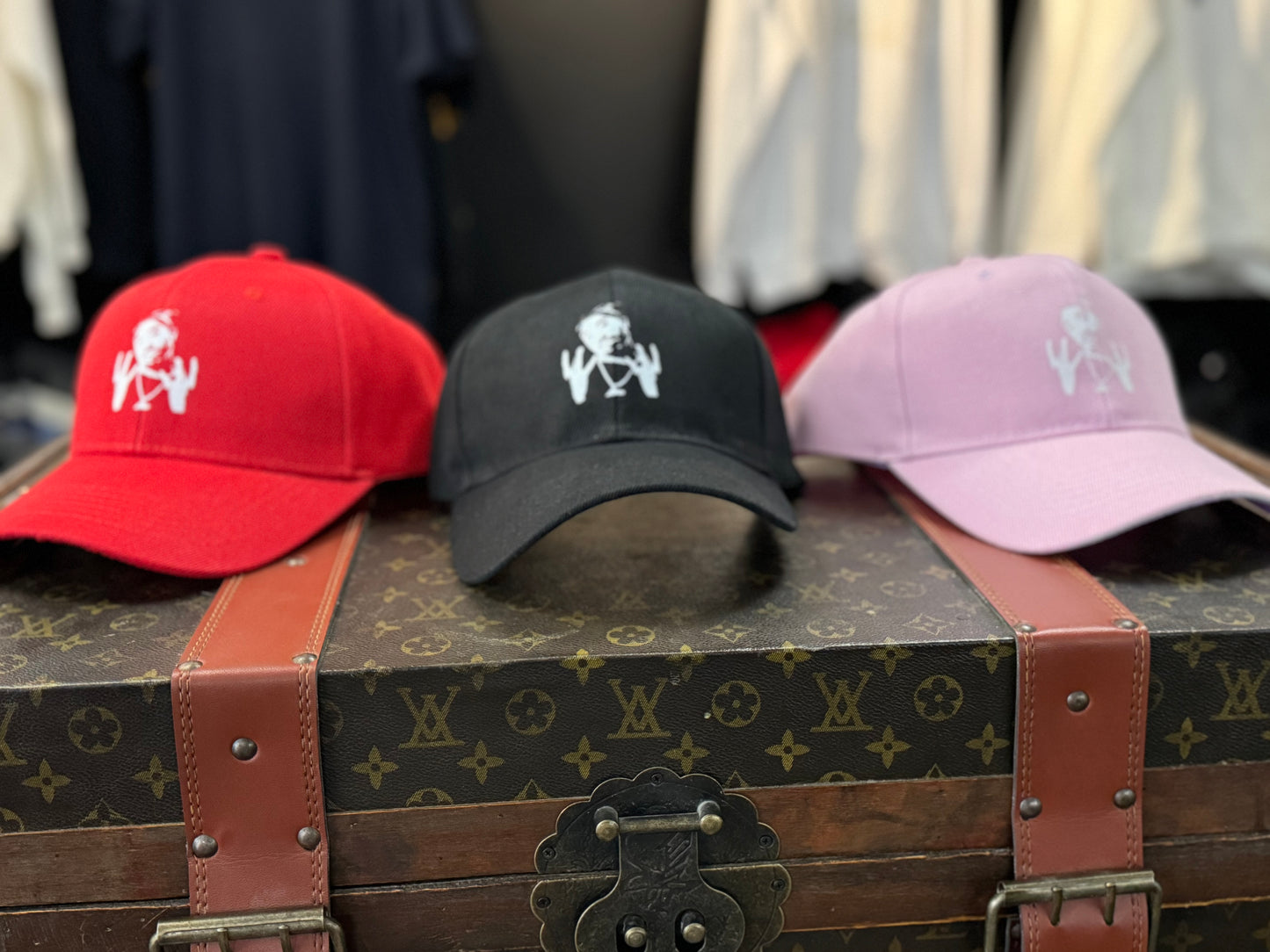 Pac print Hats