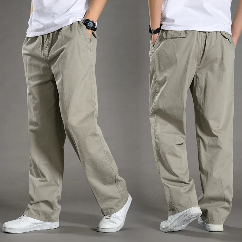 Men's Cargo Casual Climbing Joggers Sweatpants Hombre Summer Pants